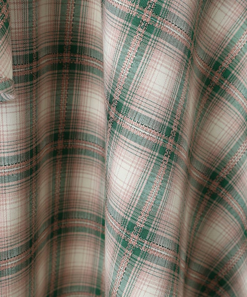 生地アップ (green×pink)