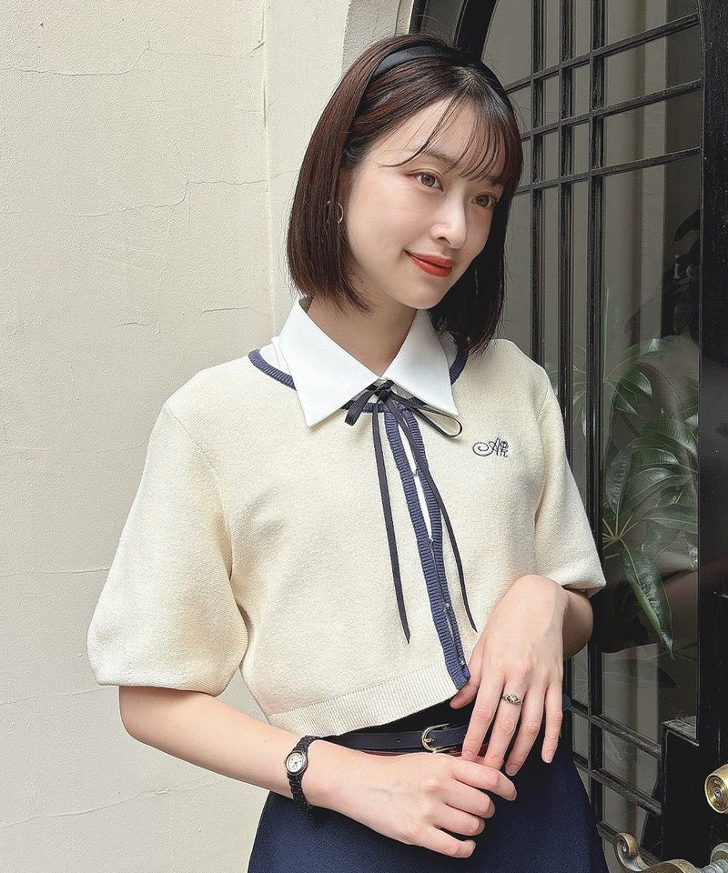 off white×blue / 165cm