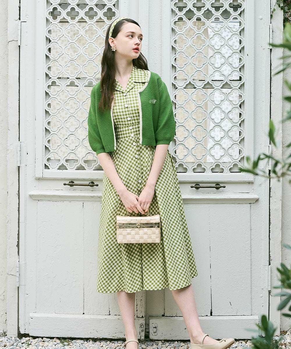 light green×white / 175cm