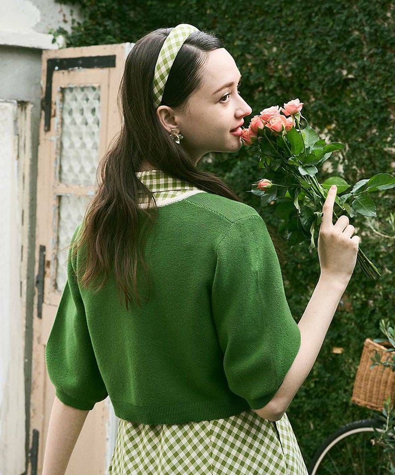 light green×white / 175cm