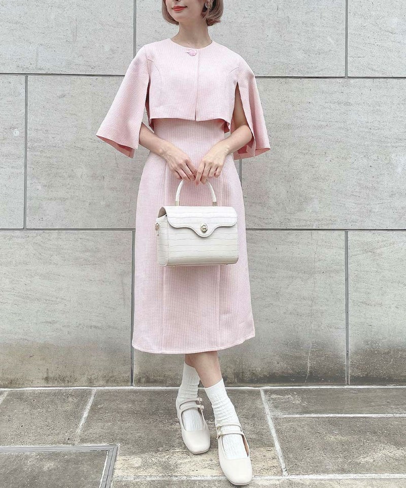 light pink×white / 152cm