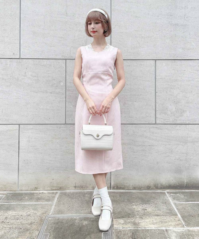 light pink×white / 152cm
