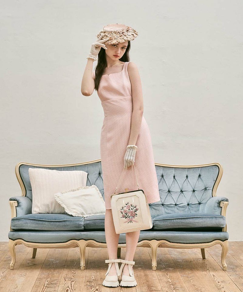 light pink×white / 175cm