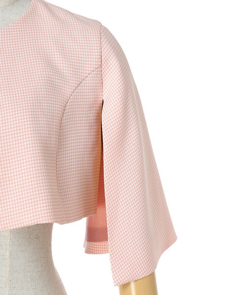 袖元 (light pink×white)