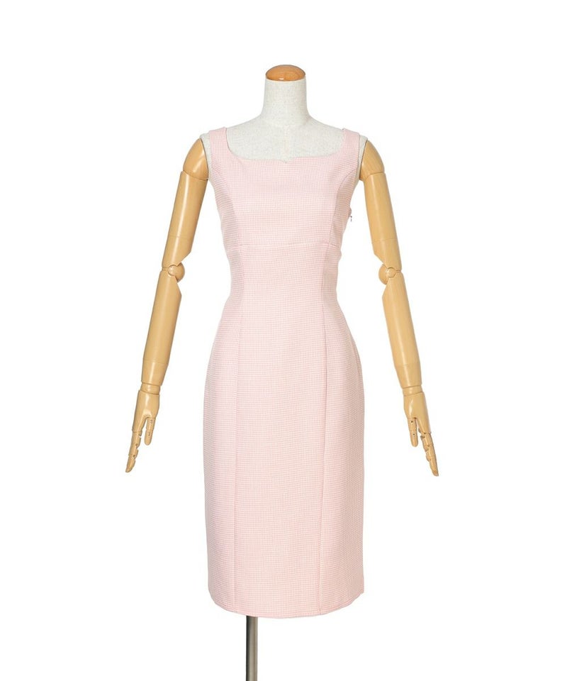 ワンピース (light pink×white)