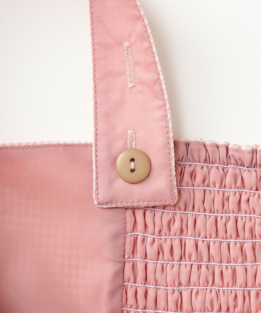 肩ひも調節部分 (light pink×white)