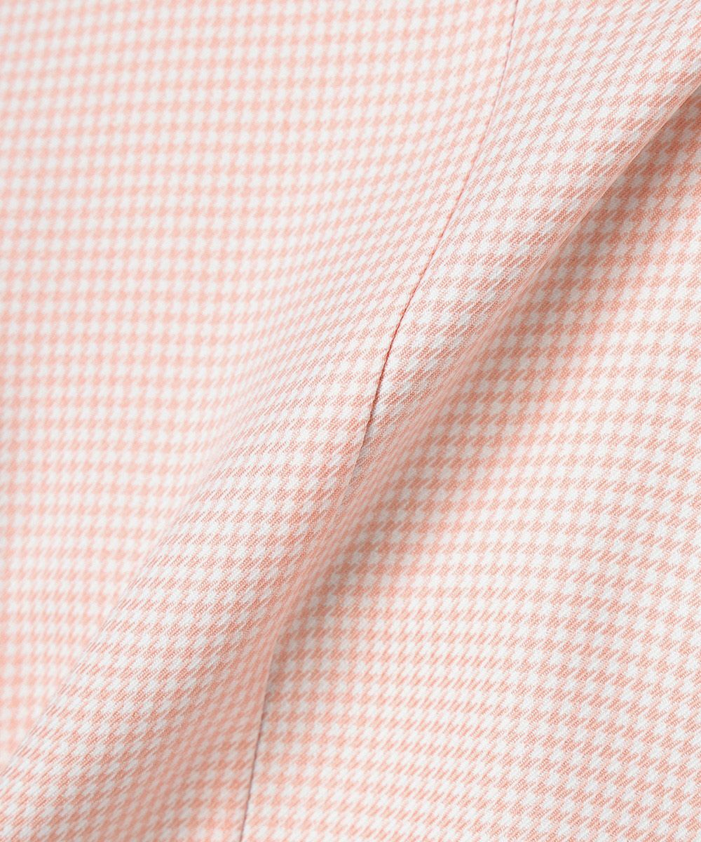 生地アップ (light pink×white)