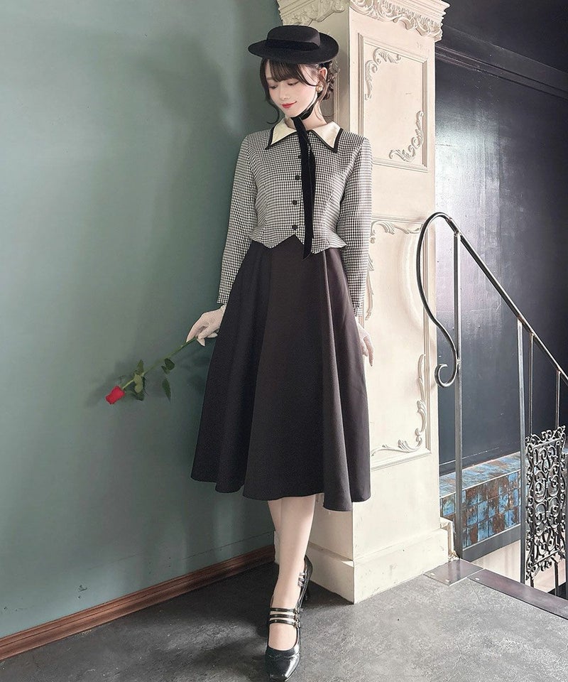 black×white / 163cm