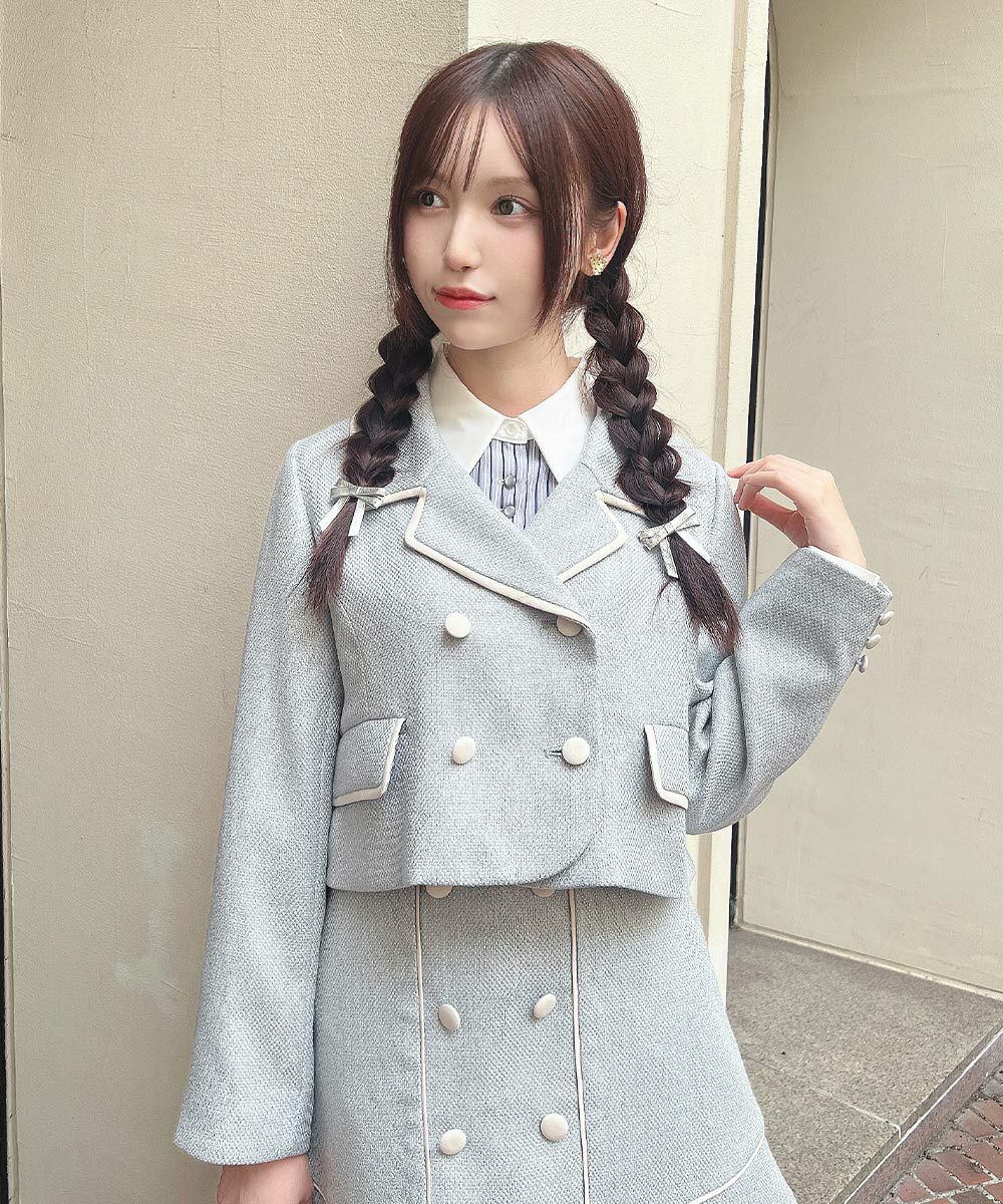 blue×white / 157cm