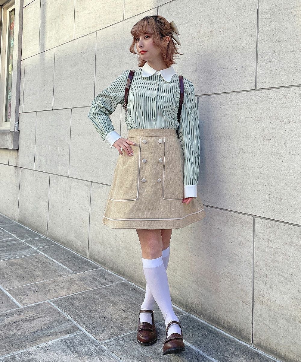green×white / 152cm