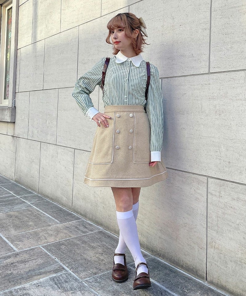 green×white / 152cm