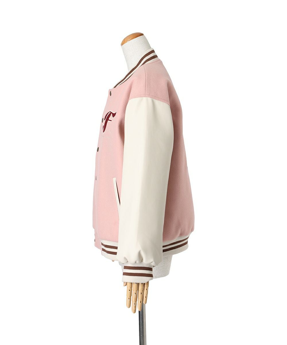 バックロゴ刺繍スタジャン/F i.n.t [52AD02j011] | F i.n.t公式通販サイト