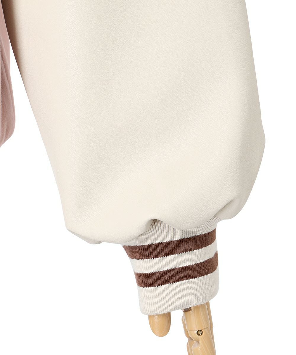 バックロゴ刺繍スタジャン/F i.n.t [52AD02j011] | F i.n.t公式通販サイト