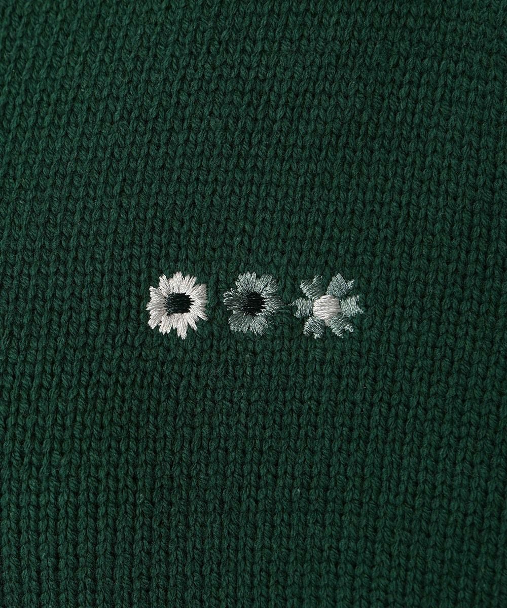 □刺繍入りゲームシャツニット/F i.n.t [53AJ03j002] | F i.n.t公式