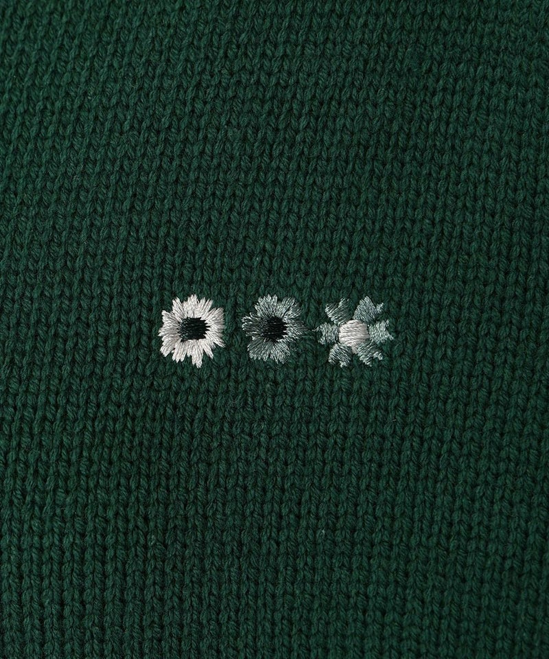 刺繍アップ (green)