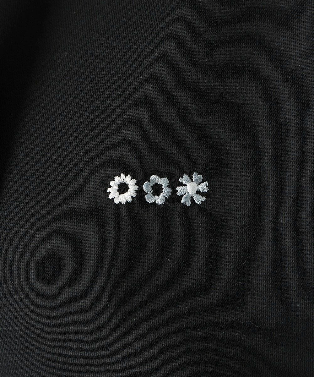 フロント刺繍 (black)