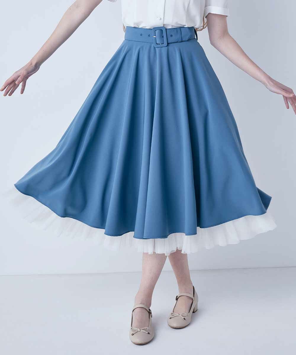 □パニエサーキュラースカート/an another angelus [53BG03p004] | F