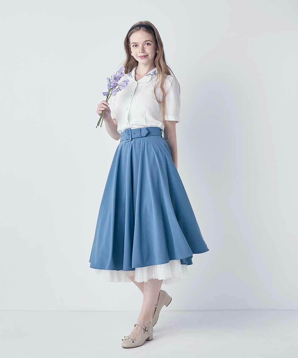 □パニエサーキュラースカート/an another angelus [53BG03p004] | F