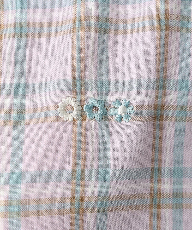 刺繍 (pink×blue)