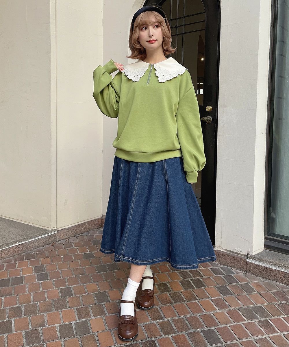 専用となります。マーレイリリーロング丈　スウェット　トレーナー　ベロア　無地　M LNYクルースウェット｜ニューバランス公式通販 | - New Balance