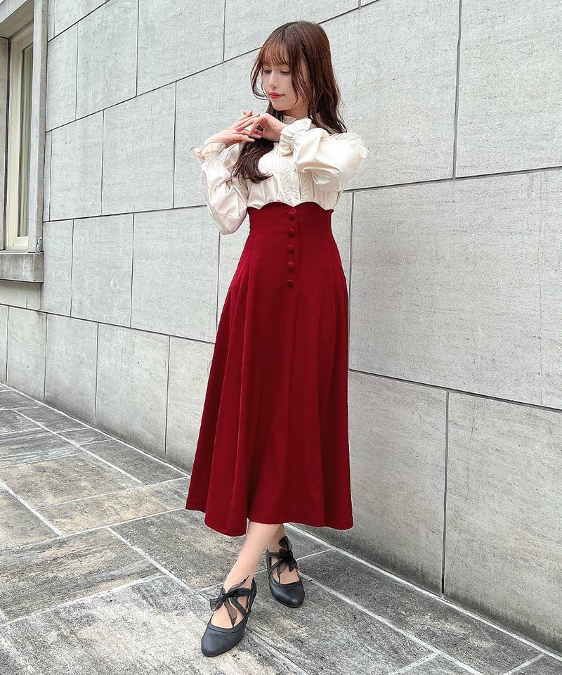 red / 157cm / 着用サイズ：2