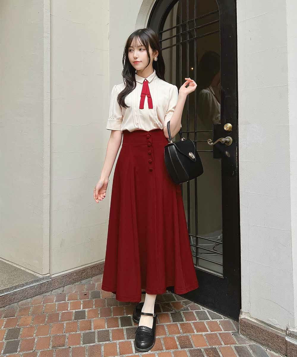 red / 157cm / 着用サイズ：2