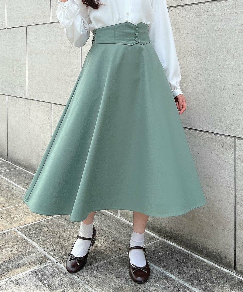 light green / 157cm / 着用サイズ：2