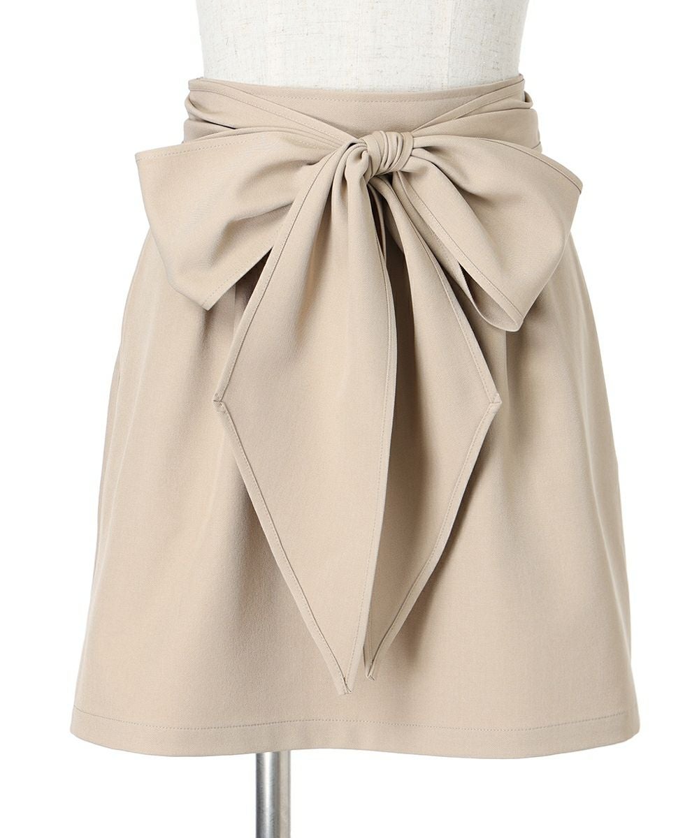 リボンを正面にした状態 (beige)