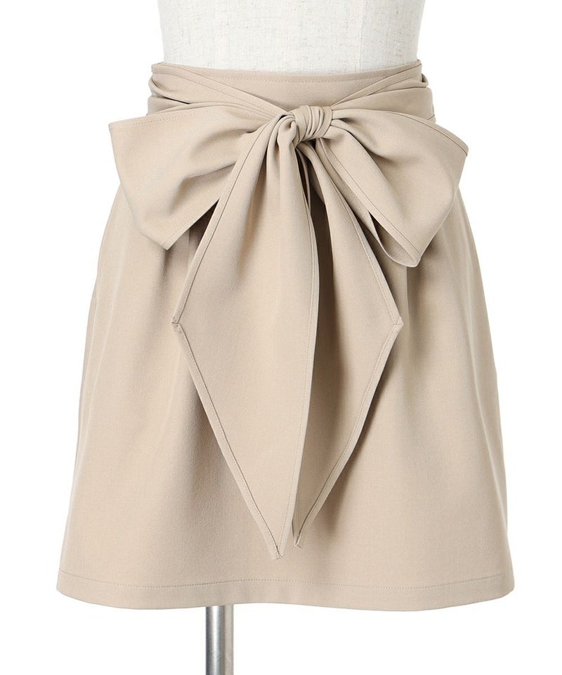 リボンを正面にした状態 (beige)