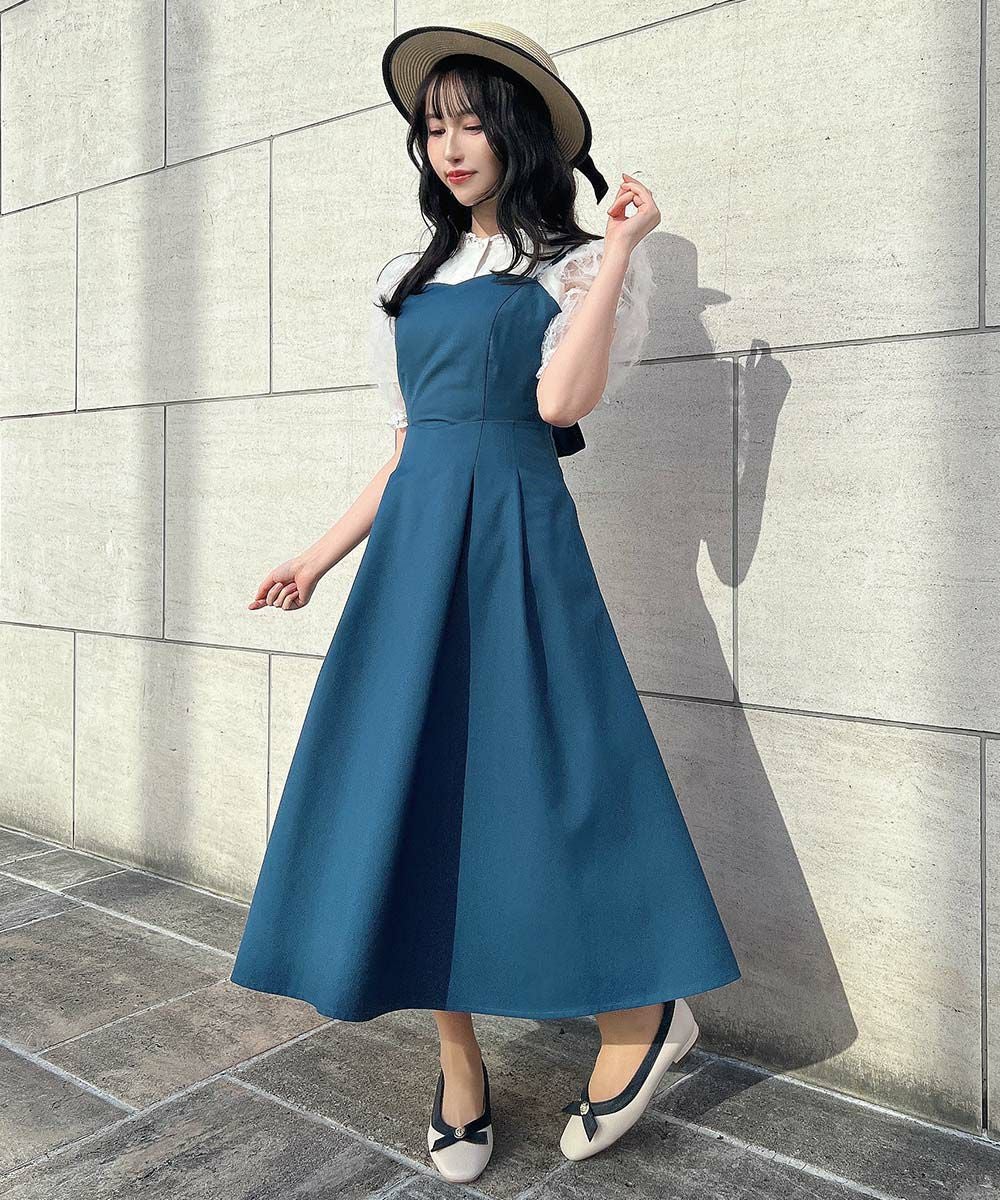 blue green / 157cm