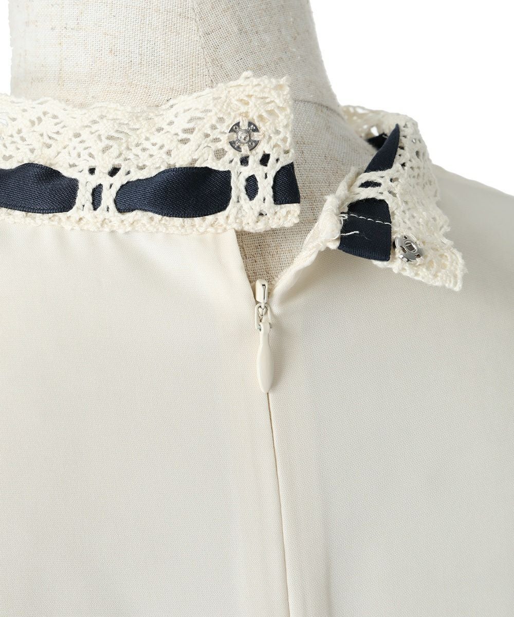 バックファスナー (off white×navy)