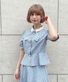blue×navy / 152cm