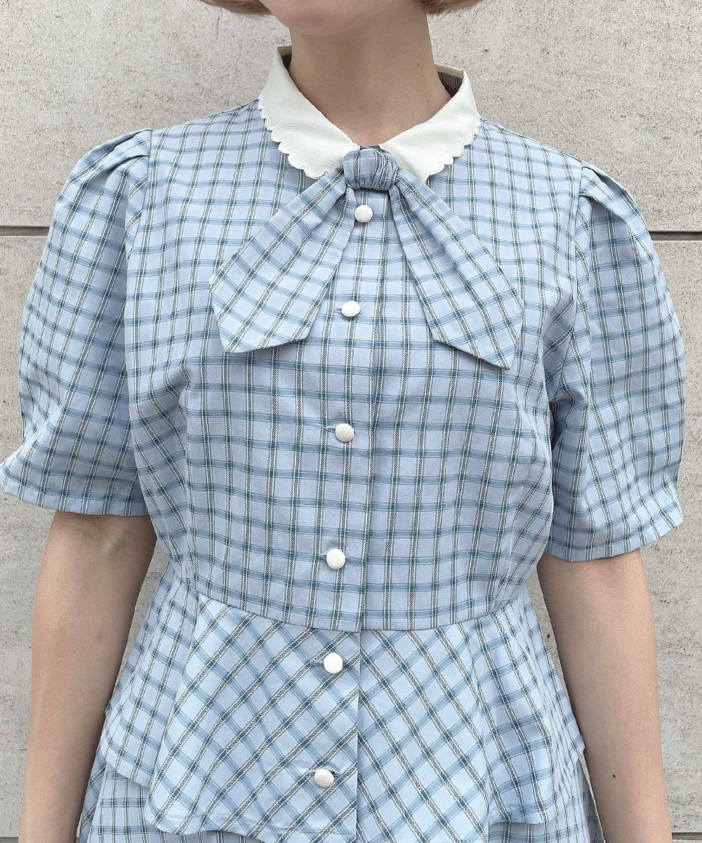 blue×navy / 152cm