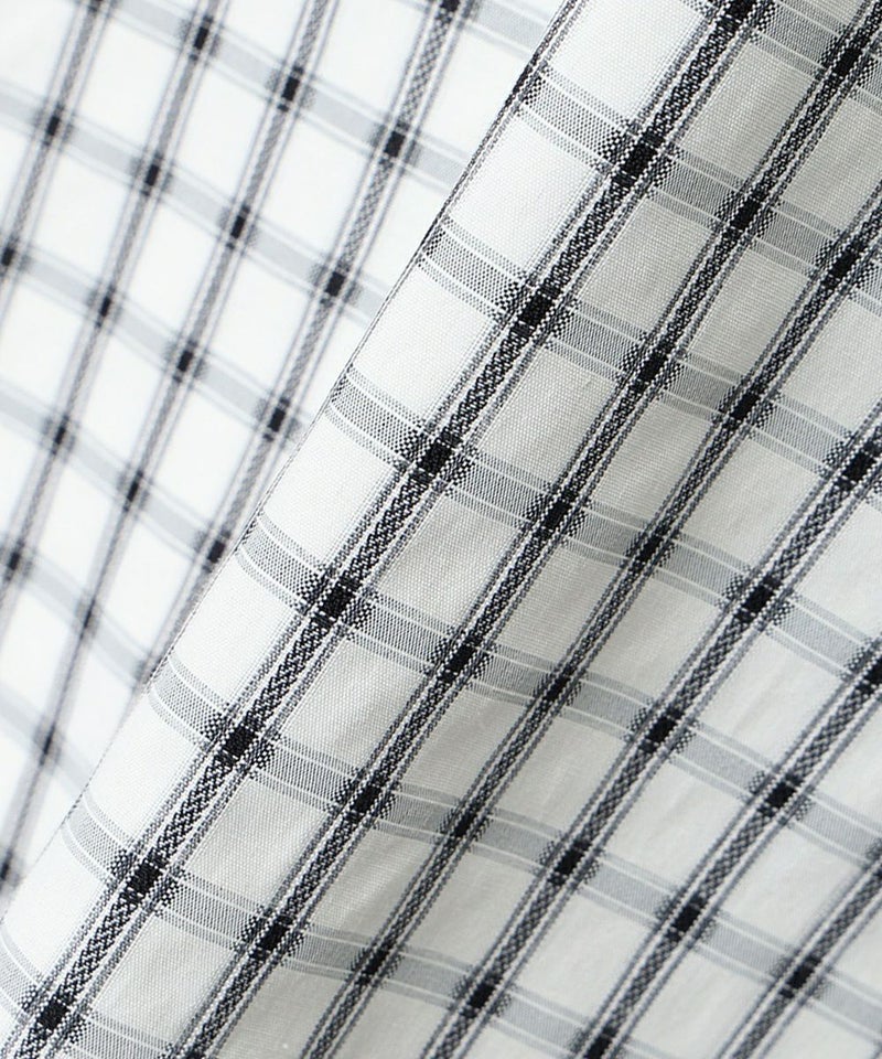 生地アップ  （off white×black)