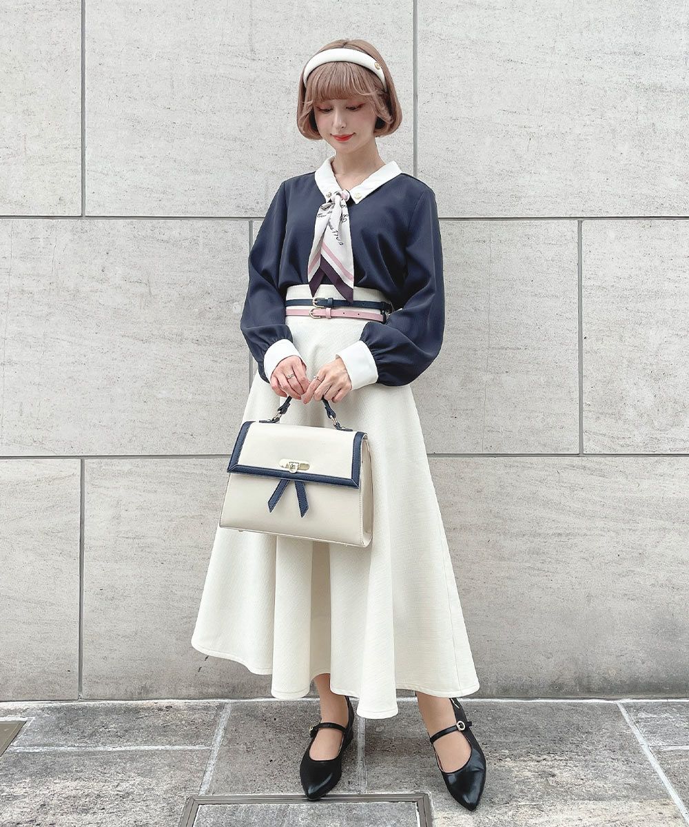 off white×navy