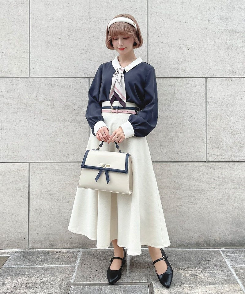 off white×navy
