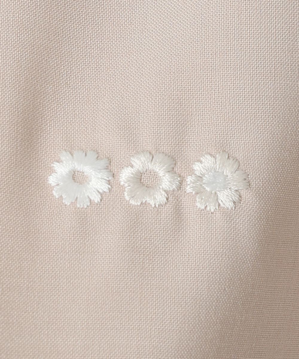 刺繍 (pink beige)