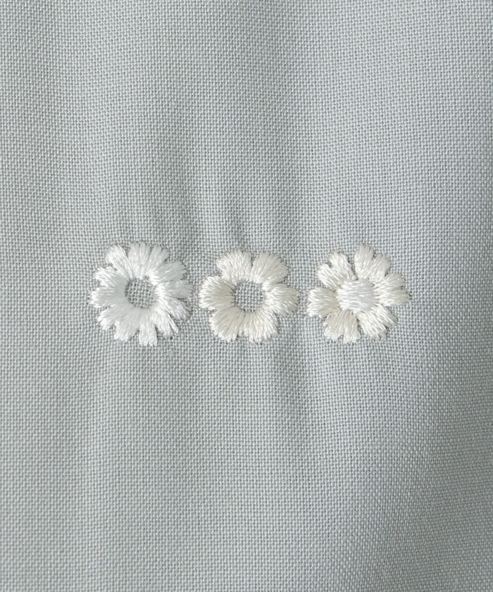 刺繍 (blue gray)