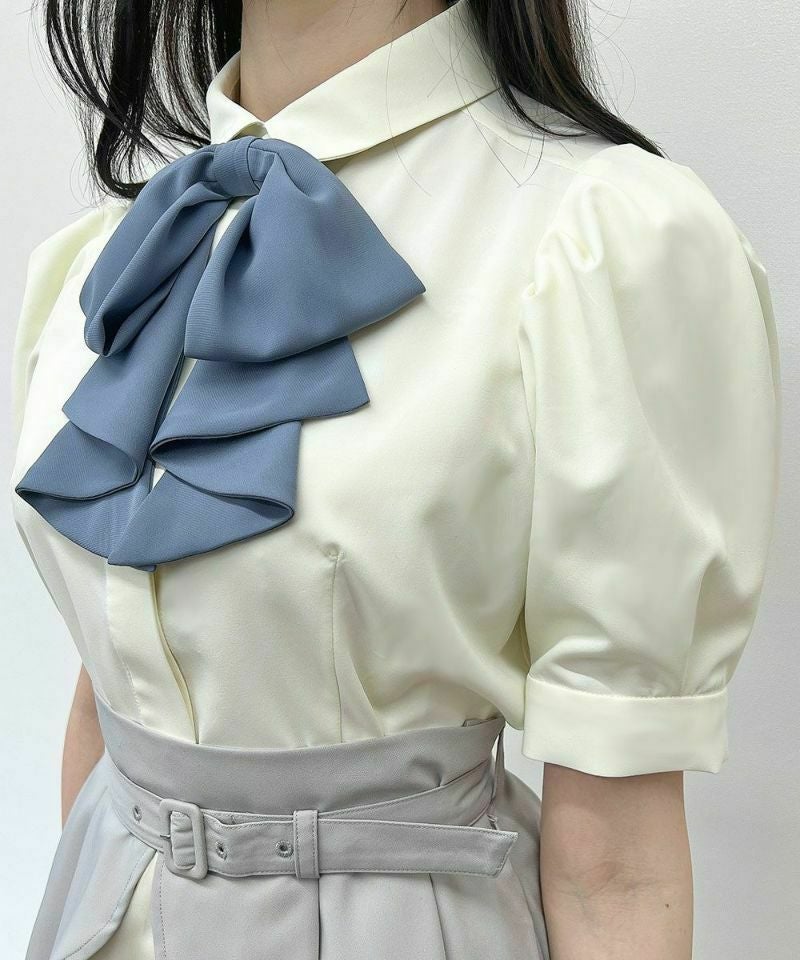 ivory×blue / 157cm