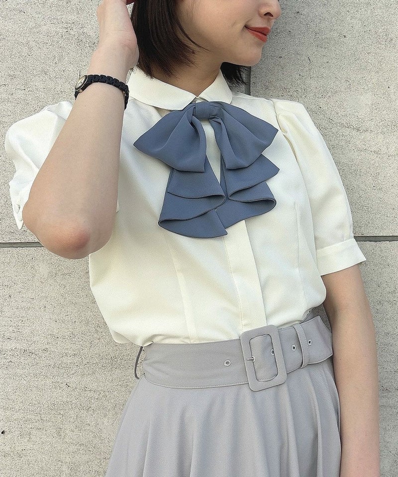 ivory×blue / 165cm