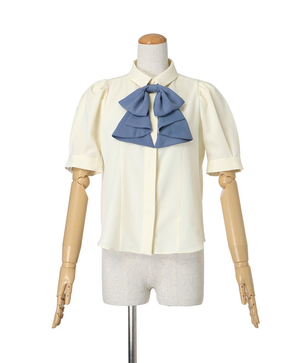 ivory×blue