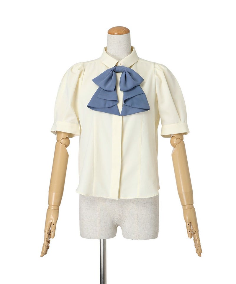ivory×blue