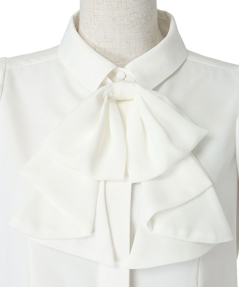 ドレープタイ (white)