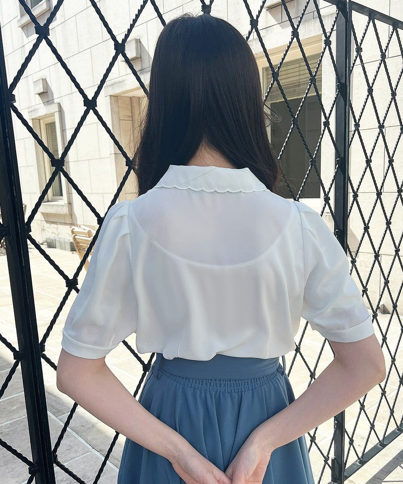 off white×blue / 157cm