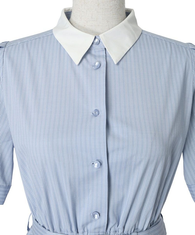 フロントアップ (light blue×white)