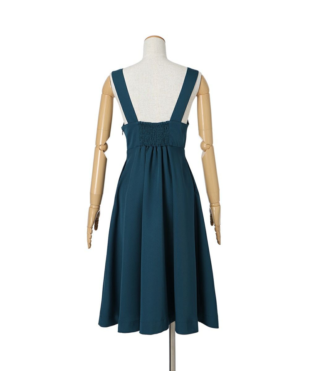 バック (blue green)