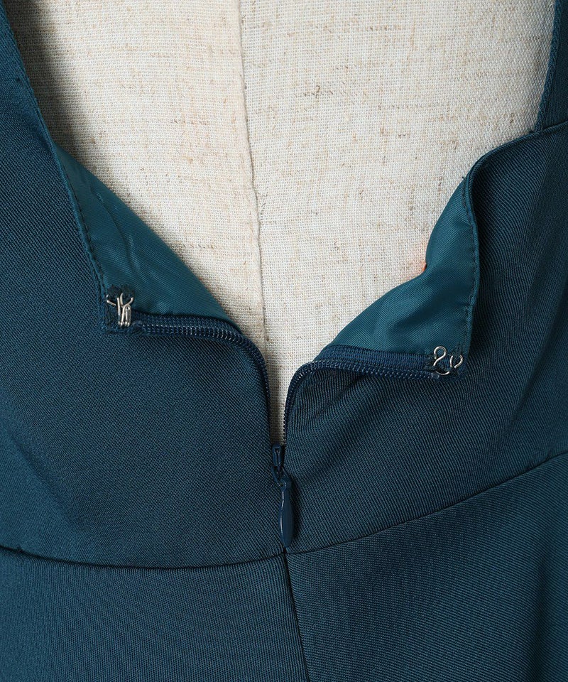 サイドファスナー (blue green)