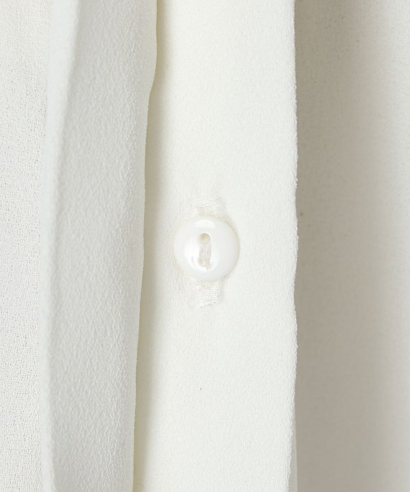 隠し釦 (off white × gray)