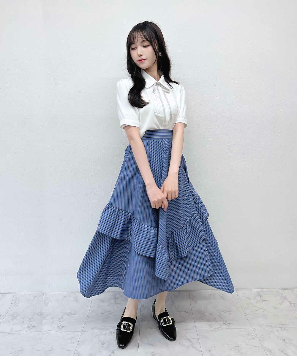 blue × brown / 157cm