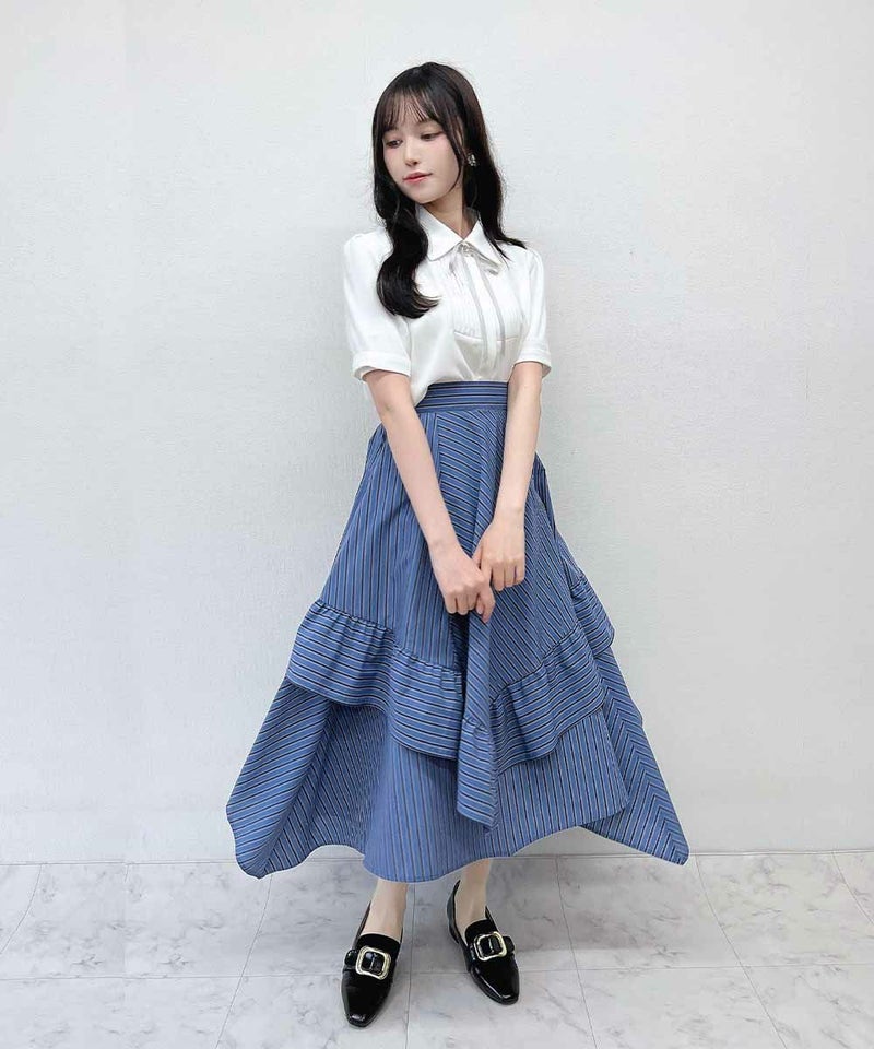 blue × brown / 157cm